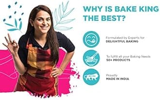 BAKE KING Instant Dry Yeast 100 GM Instant Yeast for Pizza Base & Baking