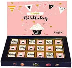 Expelite Happy Birthday Gift for Wife- Medium Box- Chocolates Gift Boxes