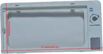 Arvika Sales Original Freezer Door Frame Suitable For Whirlpool Refrigerator GEN-Y 190 To 205L, White