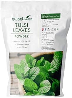 Tulsi Leaves Powder - 1 Pack Of Fresh Tulsi Leaves Powder (100g)