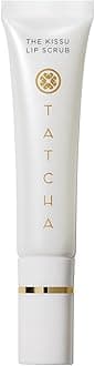 Tatcha Kissu Lip Scrub, Moisturizing Lip Exfoliant with Peach Seed Scrub for Polish, Smooth Lips