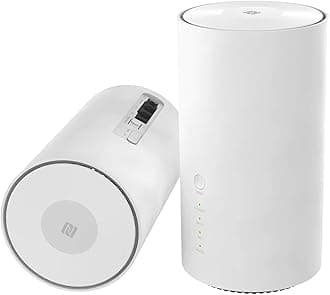 Suncomm 5G WiFi 7 Router, Ultra High-Speed AI Smart Home CPE | 2.5Gbps LAN | Latest Qualcomm Snapdragon X75 Chipset | Mesh Network, 256 Users, VoIP TS9, NFC | 5G-A Wireless Router | 1 year warranty