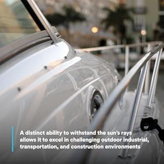 3M Marine 4000 UV Adhesive/Sealant Fast Cure (White, 3-Ounce) by 3M