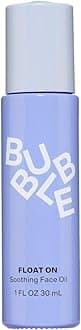 Bubble Skincare Float On Soothing Face Oil - Lightweight, Hydrating Facial Oil to Help Soothe & Calm Skin - Enriched with Safflower Oil and Prickly Pear - Skin Care Suitable for All Skin Types (30ml)