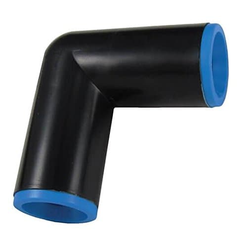 JAIN Irrigation ½ Compression Poly Hose Elbow Compatible with ½ (16mm) Poly Hose .710 O.D. x .620 I.D. (Bag of 10)