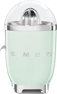 Smeg Cjf01Pgus Citrus Juicer, Plastic, Pastel Green