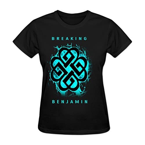 Ningfans Women's Breaking Benjamin Celtic Knot Tshirt