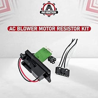 HVAC Blower Motor Resistor, Manual AC - Replaces 22807122, 15305077, 973409 - Fits Chevy, Cadillac, GMC Vehicles - Escalade, Avalanche, Silverado, Tahoe, Sierra, Yukon