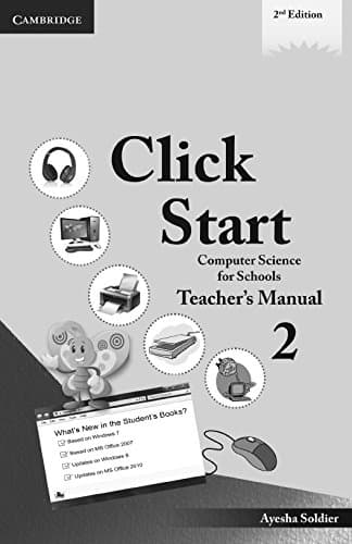Click Start, Level 2: Computer Science for Schools (Cbse - Computer Science) Paperback – Teacher's Edition, January 1, 2013