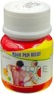 Magic Pain Relief 30 Capsules For Joint Pain (Pack of 4)