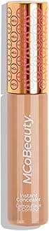 MCoBeauty Instant Camouflage And Contour Concealer - Highly Pigmented, Full Coverage Creamy Concealer - Brightens And Smooths The Skin - Waterproof, Long-Wear Formula - Warm Beige - 0.3 Oz