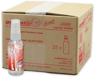 Germstar ONE 2oz. Hand Sanitizer Spray Bottles (25/case)