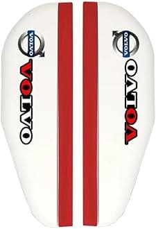 2 Pack Car Rearview Mirror Rain Covers for Volvo V40 V50 V60 V70 V90 Cross Country Rdesign, Rain Sun Visor Side Mirror for Car Rearview Mirror Truck Accessories,White