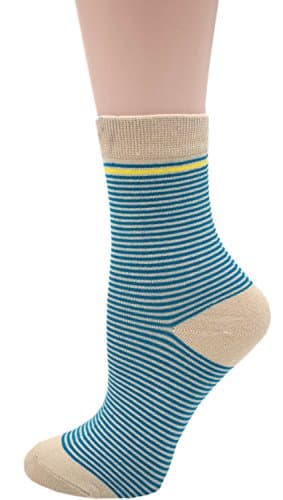 JMEETY Womens Fun Pattern Cotton Crew Socks