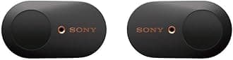 Sony WF-1000XM3 True Wireless Bluetooth Noise Canceling in-Ear Headphones Black (Renewed)