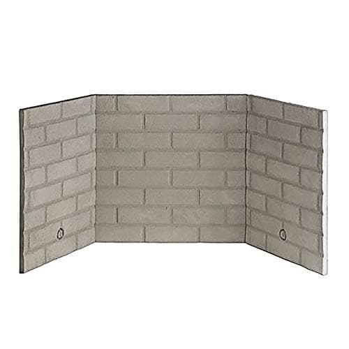 Vantage Hearth Refractory Herringbone Brick Liner Kit for 36 Inch Gas Fireplaces and Fireboxes