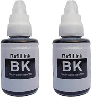 GI-790 (2 Black) Compatible Ink Bottle - Compatible with Canon PIXMA G1000, G1010, G2000, G2002, G2010, G2012, G3000, G3010, G3012, G4000, G4010 Printers