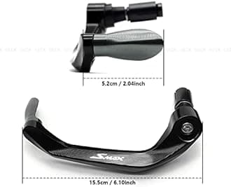 for Yamaha AEROX Force SMAX 155 Fall Protection Device Accessories Universal Motorcycle Scooter 22mm Handlebar End Handguard Bow (Color : Blue, Size : AEROX)