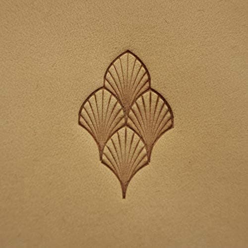 Leather Stamp Tool Dragon Scale Stamping Working Carving Punches Tools Craft Saddle Brass #230-4