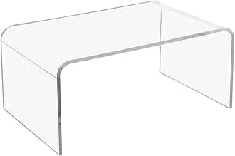 Small Coffee Table Clear Acrylic Coffee Table Coffee Table For Small Space End Table Center Table Sofa Table Tea Table Modern Minimalist Side Table For Living Room (Size : 40 * 25