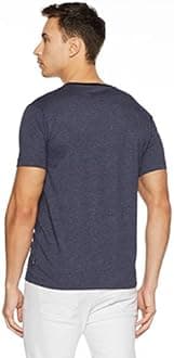 Van Heusen Men Athleisure Smart Tech T-Shirt - Easy Stain Release, Anti Stat, Ultra Soft