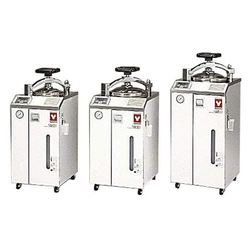 SM-510 SM Series Automatic Steam Sterilizer High-Pressure Toploading Autoclave with an Interactive Key Input System, Single Phase, 220V, 11A, 440mm W x 530mm D x 1,088mm H