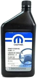 Chrysler Mopar Power Steering Fluid +4 MS9602-68218064AC, 32 Fl.oz, Oil