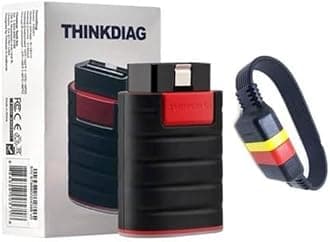 Thinkdiag Full Systems OBD2 Automotive Car Scanner for All India Cars tata Maruti Mahindra with/Without Software (Dongle with 1 Year Update + Cable)