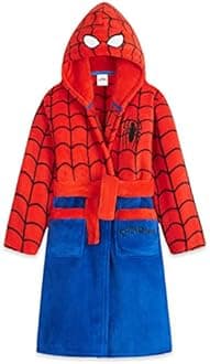 Marvel Boys Dressing Gown, Spiderman Fluffy Dressing Gown