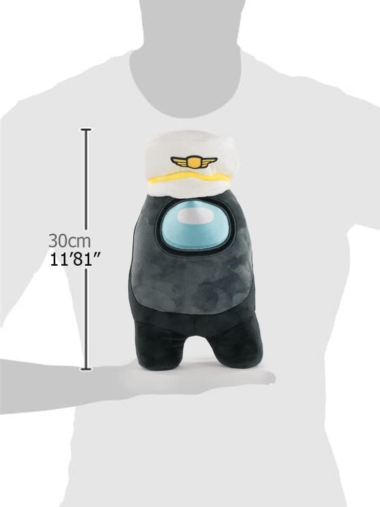 Among Us Plush 12-Inch Black