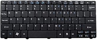 WISTAR Laptop Keyboard for ACER Aspire One 532H D255 D255E D257 D260 D270 NAV50 EM350 P0VE6 MP-09H23U4-6984, PK130D34A00 Series Keyboard, Black