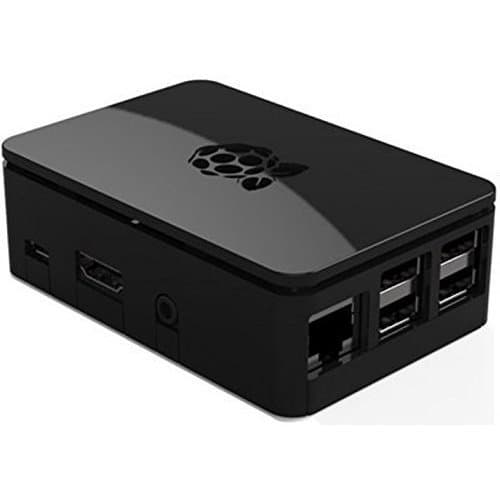 Raspberry Pi Case (Black) (Not Compatible with Pi 3 Model B Plus)