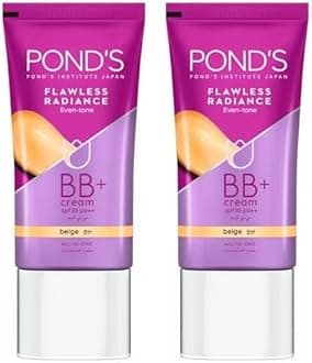POND'S Flawless Radiance BB Cream, Beige with SPF 30 PA++ for Even-tone Skin, 25g (Pack of 2)