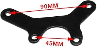 Dirt Pit Bike Oil Cooler Cooling Radiator Engine Kit Universal For 125 140cc Motorcycle - Gold (R161600015)