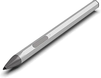Stylus Pen for HP Envy X360 Pavilion X360 Specter X360 Spectre X2 Envy X2 Rechargeable MPP 2.0 Tilt Active Pen with 4096 Pressure Sensitivity, Palm Rejection, Magnetic Attachment Function, Silver