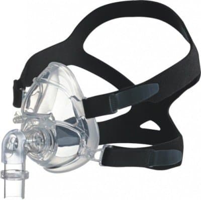 Hoffrichter Medium Fully Silicon BIPAP Full Face Mask With Headgear