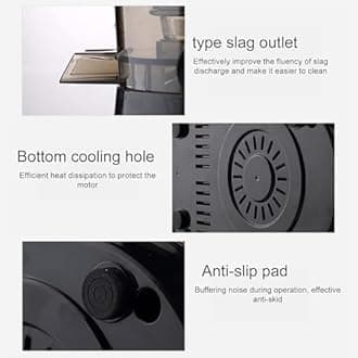 Cold Press Juicer, Slow Masticating Juicer Machines, nama juicer, Juicer Machine with 200w Large Feed Chute, Fit Whole Vegetables and Fruits, Easy to Clean lime