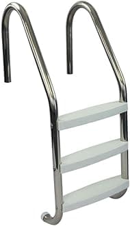Replacement 3 Tread Swimming Pool Ladder for Inground Pools