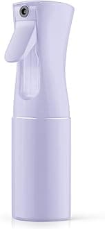 URAQT Hair Spray Bottle, Continuous Water Mister Empty Spray Bottle, Salon Hairdressing Spray Bottle, Multifunctional Fine Mist Water Spray Bottle for Plants, Pets, Home Clean, 200ML