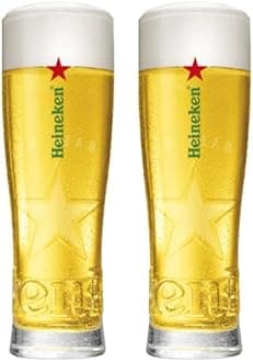 Heineken Signature Beer Glasses - Set of 2
