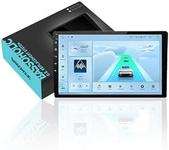 9" Android Screen System Wired Wired Android 1GB/32GB RAM IPS Capacitive Touch Screen with Gorilla Glass HD WiFi GPS Wheel Connectivity