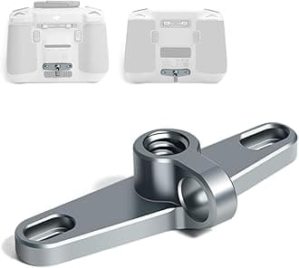 Bike Mount Tripod Adapter for DJI RC/RC2 Remote Control, Neck Strap Holder with 1/4" Screw Hole for DJI Mini 4/Mini 3 Pro