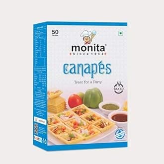 Monita Canapes, 50pcs (Pack of 2)