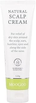 Scalp Cream - Seborrheic Dermatitis & Cradle Cap Natural Formula, Relief for Red, Itchy, Crusty & Dry Skin Around the Scalp, Ears, Hairline, Eyes & Nose, for Babies & Adults, 120g / 4.2oz.