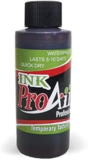 Body Paint - ProAiir Temporary Tattoo Ink - 4.2 oz (120ml) Brown