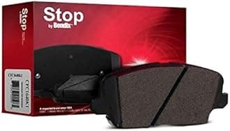Bendix Premium SBC2376 Ceramic Front Brake Pads for Genesis GV80 2024-2021