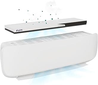 AIRTH Air Purifier for AC Winter Edition [AQI > 300] with Time Indicator | IIT Bombay Technology | Upgrades AC into Air Purifier | PM2.5, Germ & Allergy Protection | HEPA Filter for Home & Office