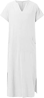 Kaftan Men's Kaftan Robes Middle East Kaftan Islamic Dubai Thobe Muslim Dresses Maxi Dress Ramadan Long Sleeves Retro Tunics Abaya Casual Robe Prayer Clothing for Men