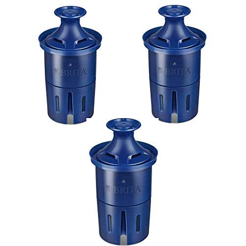 Brita Longlast Water Filter Replacement Filter for Pitcher and Dispensers, Reduces Lead,BPA Free 3 Count