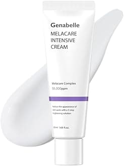 Genabelle Melacare Intensive Cream – Targeted Care for Uneven Skin Tone, Hydrating & Nourishing Daily Moisturizer with Niacinamide and Tranexamic Acid 1.69 fl oz